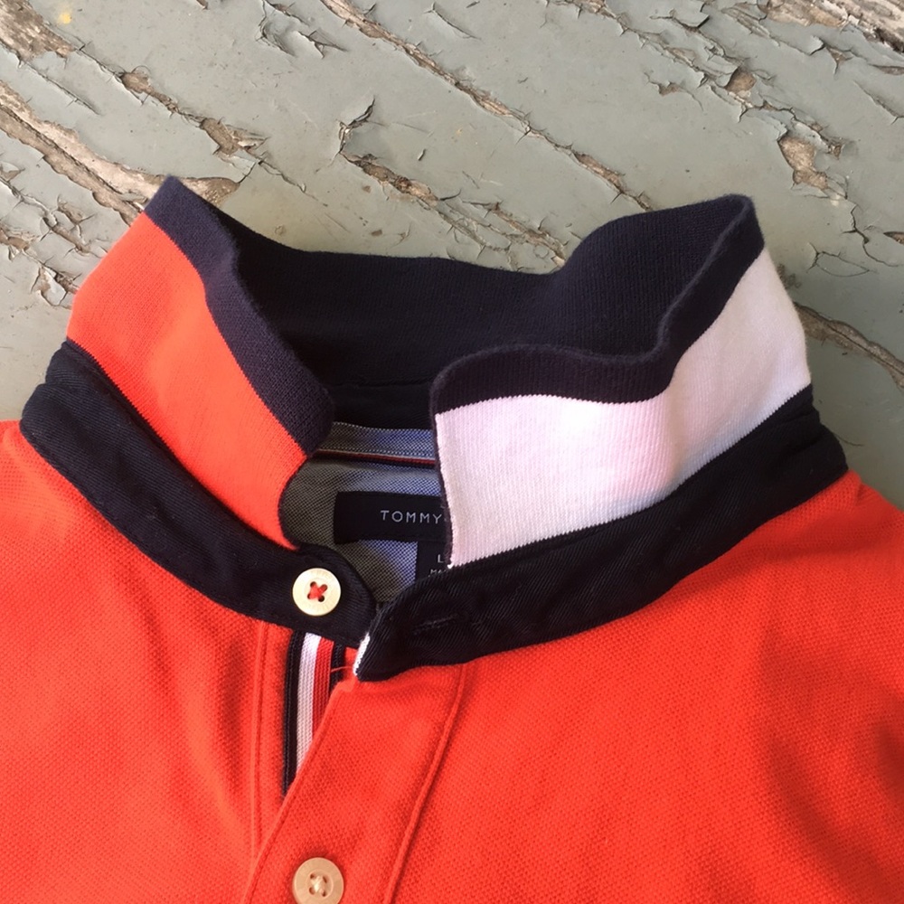 Tommy Hilfiger red polo - Picture 3 of 6